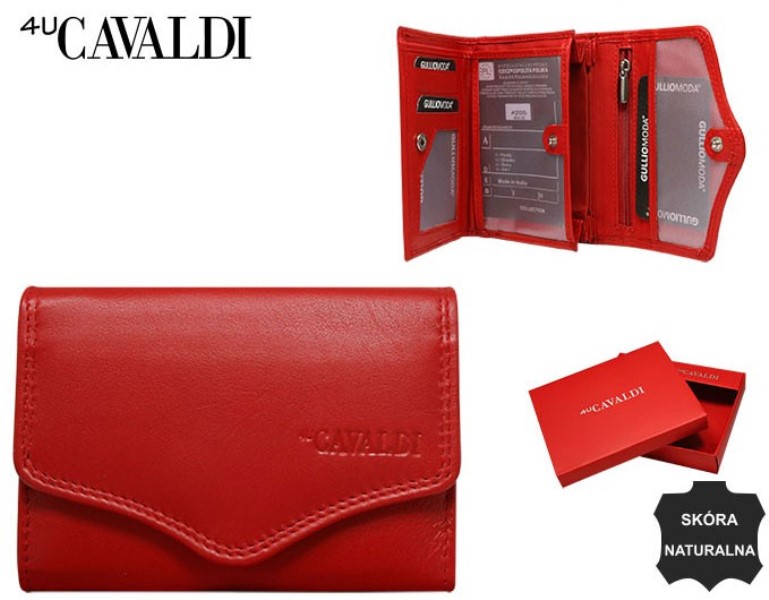 Гаманець жіночий Cavaldi 205-NPC Red Гаманець жіночий Cavaldi 205-NPC Red
